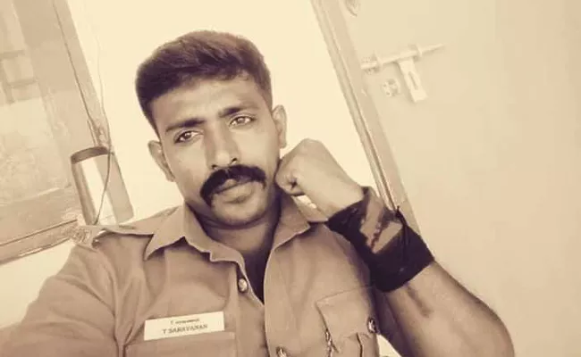 Constable Commits Suicide Attempt in Tamil Nadu - Sakshi