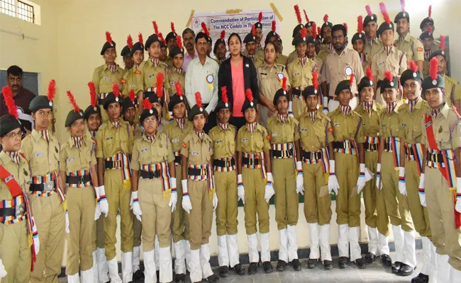 Ncc Students Equal To Police Force Said By SP  Apoorvarao - Sakshi