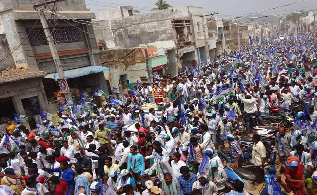  YSRCP Candidate Perada Tilak Nomination For Tekkali Constituency - Sakshi