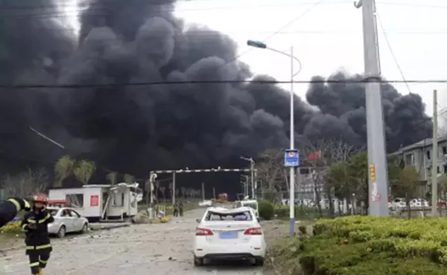 44 Killed and 640 Injured in Blast at Chemical Plant in China - Sakshi