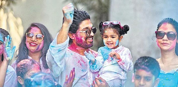 Holi Celebrations in Film Industry  - Sakshi