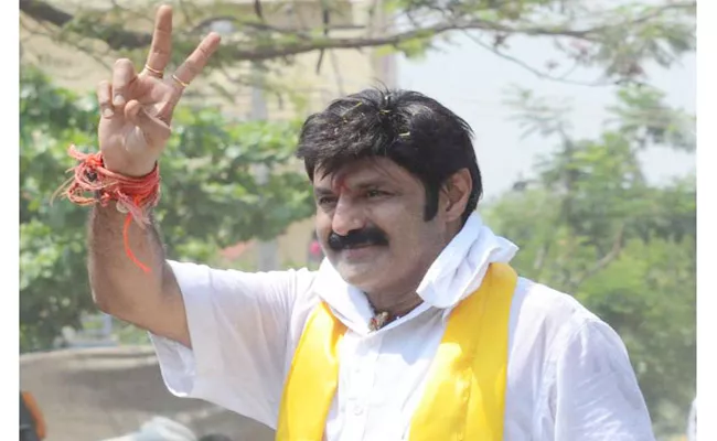 Money Paying To Voters For MLA Balakrishna Nomination Process - Sakshi