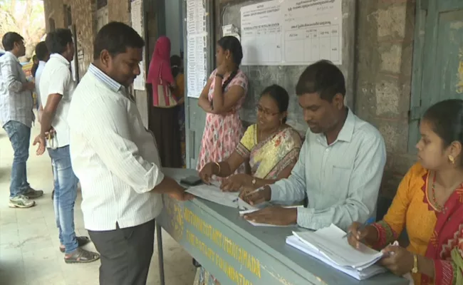 Starts MLC Polling in Andhra Pradesh and Telangana - Sakshi