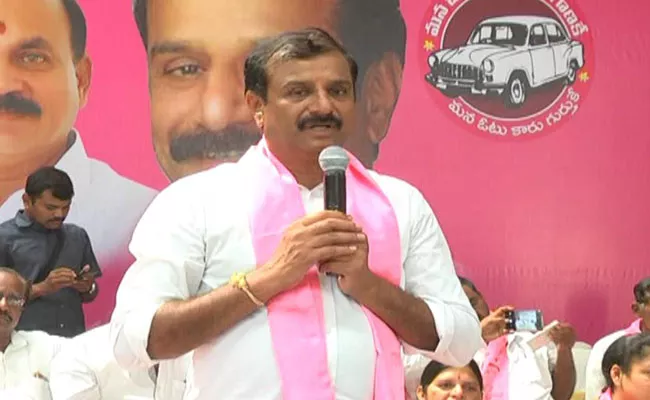 TRS Candidate Kotta Prabhakar Reddy Lok Sabha Election Campaign At Sangareddy - Sakshi