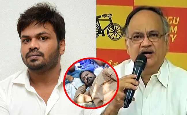 Manchu Manoj Fires On TDP Kutumba Rao - Sakshi