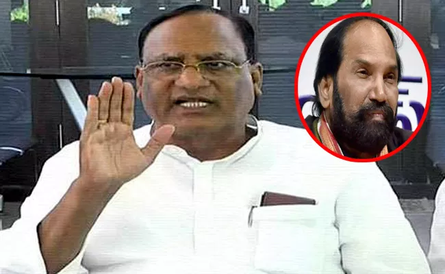 TRS Leader Gutha Sukhender Reddy Critics Uttam Kumar Reddy - Sakshi