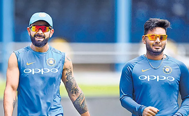 Scared of Virat Kohli anger, says Rishabh Pant - Sakshi