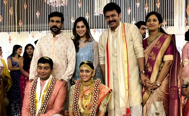 Hero Venkatesh Daughter Marriage - Sakshi