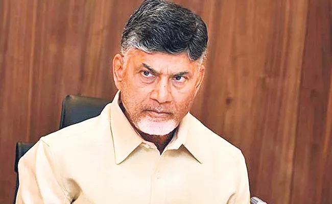 Chandrababu Naidu Confused While Filing Nomination Promise - Sakshi