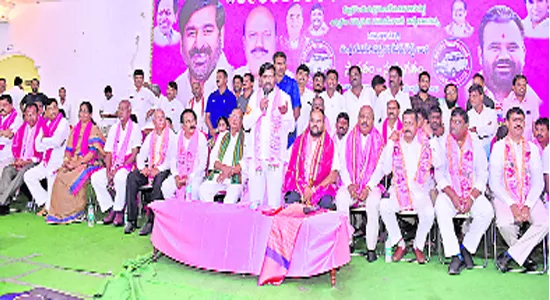 Trs  Party Strategic On Election Public Meetings - Sakshi