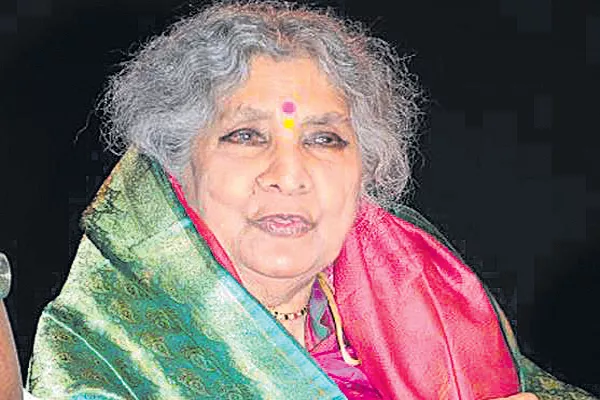 Vinjamuri Anasuyadevi passes away - Sakshi