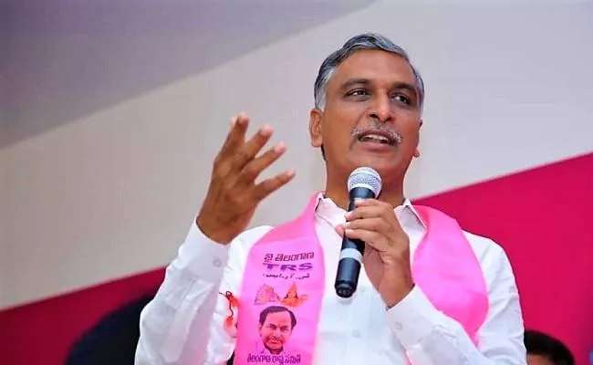 TRS Leaders Harish Rao And  Padma Devender Slams Congress And BJP Leaders - Sakshi