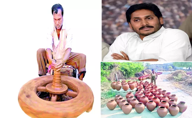 YS Jagan Give Ensure To Pottery Group In BC Declaration - Sakshi