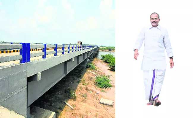 Chinagollapalem Island Bridge Construction Credit Goes To YS Rajashekar Reddy - Sakshi