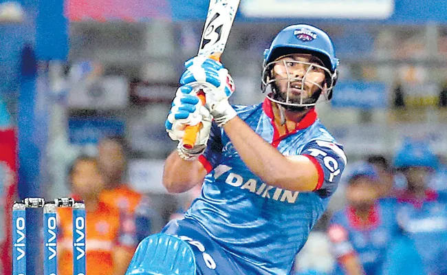 Mumbai Indians condemned to defeat after Rishabh Pant heroics - Sakshi