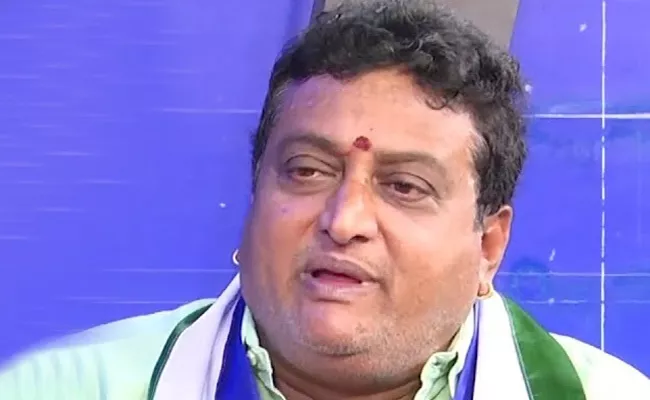 YSRCP Leader Prudhvi Raj Criticize Chandrababu Naidu - Sakshi