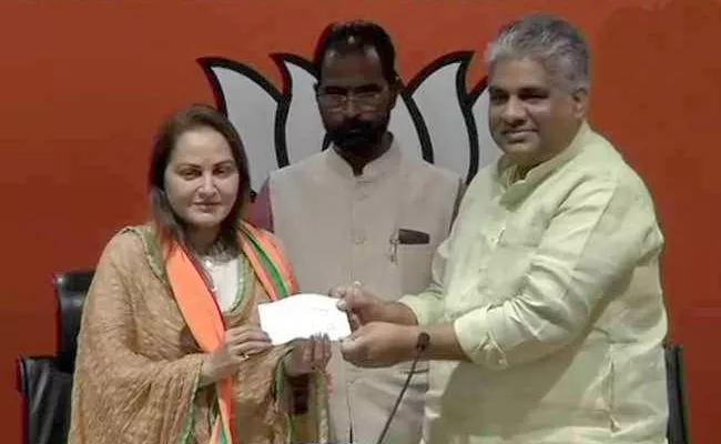  Actor Former MP Jaya Prada Joins BJP - Sakshi