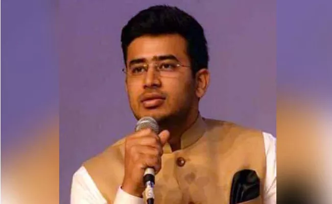 BJP Names Tejasvi Surya For Bangalore South - Sakshi