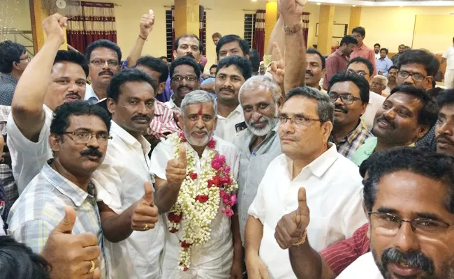 Varma Win in Teachers MLCs Election Visakhapatnam - Sakshi