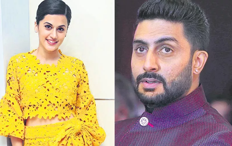 Abhishek Bachchan & Taapsee Pannu to play Sahir Ludhianvi Biopic - Sakshi