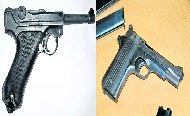 Licensed Guns Are Surrendered In Adilabad - Sakshi