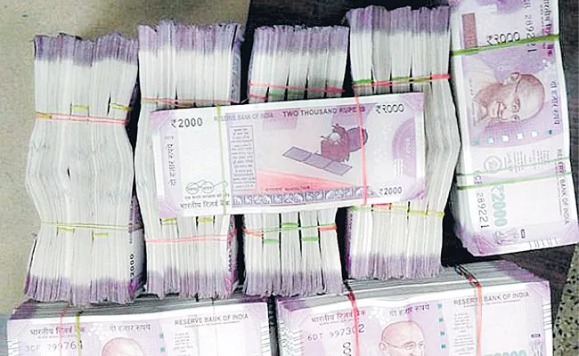 Police seized Rs 18644340 cash on Wednesday - Sakshi