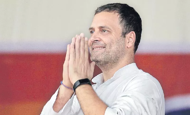 Rahul Gandhi promises three-year exemption for start-ups from regulatory permissions - Sakshi