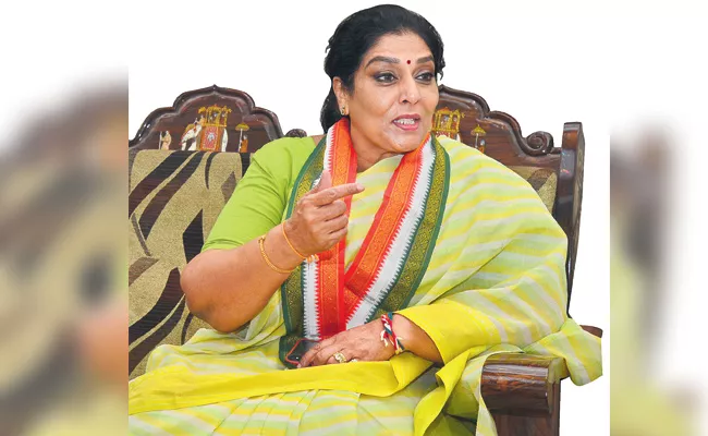 Renuka Chowdhury Special interview on Lok Sabha Election - Sakshi