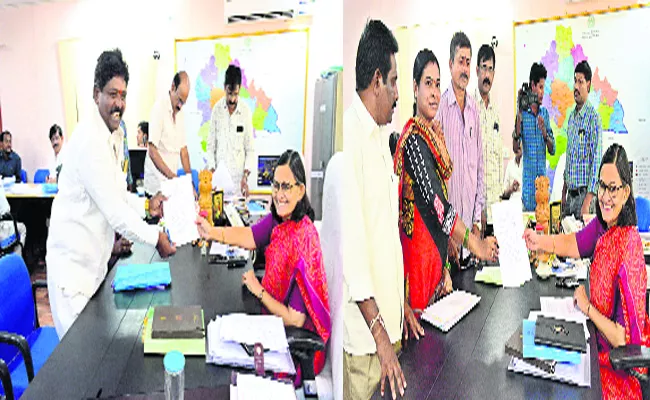 Thirteen Members Withdrew Nominations In Yadadri Bhongir - Sakshi