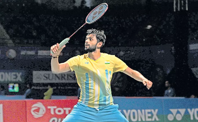 Sai Praneeth Kashyap enter quarterfinals - Sakshi