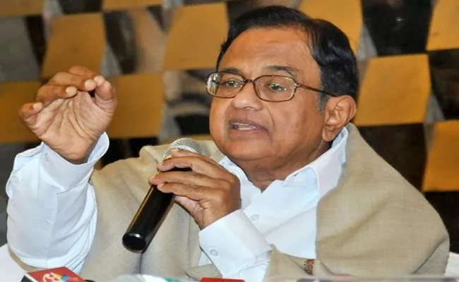 Chidambaram Slashed Modi'S Government For Revealing Defence Secrets   - Sakshi