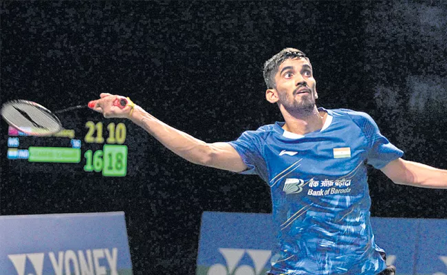 Kidambi Srikanth enters first final since 2017 - Sakshi