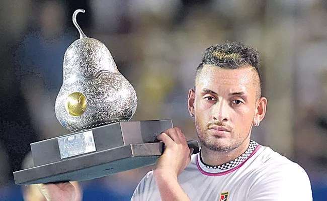 Nick Kyrgios wins the Acapulco International in Mexico - Sakshi