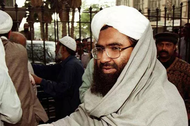 Pakistan detains Jaish chief Masood Azhar's brother, son - Sakshi