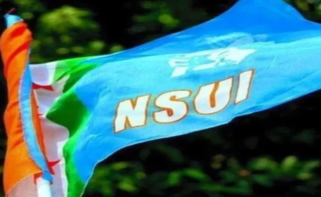 NSUI Calls Strike At Dharna Chowk Against Modi Government - Sakshi