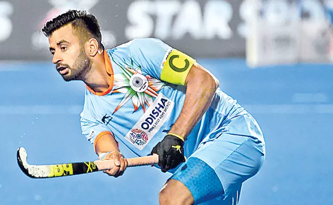 Manpreet to lead 18-member Indian Team for Sultan Azlan Shah Cup - Sakshi