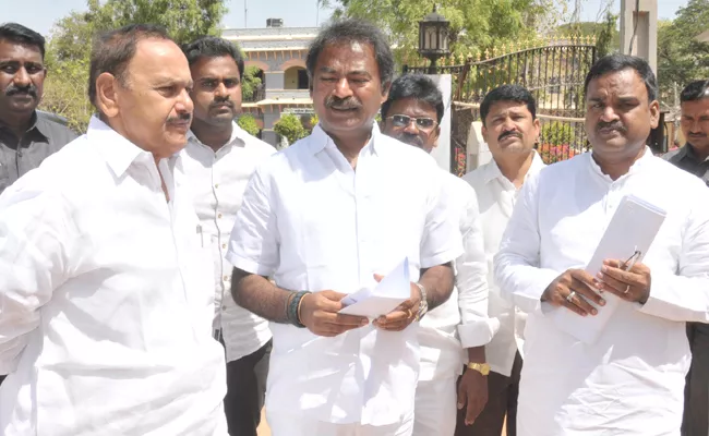 Illegal cases Files on YSRCP Leaders in YSR Kadapa - Sakshi