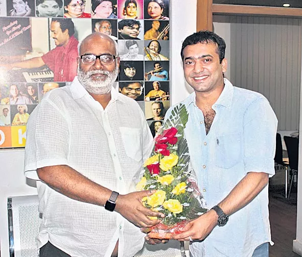 Keeravani's song has raised 'Operation Gold Fish' to a new high - Sakshi