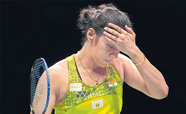 All England Championships: Saina Nehwal bows out after quarter-final loss - Sakshi