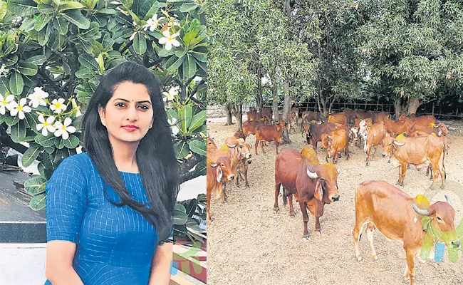 Dairy Crop Divya Reddy Special Story - Sakshi