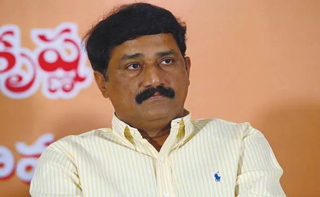 Ganta Srinivasa Rao Serious on Chandrababu Naidu - Sakshi