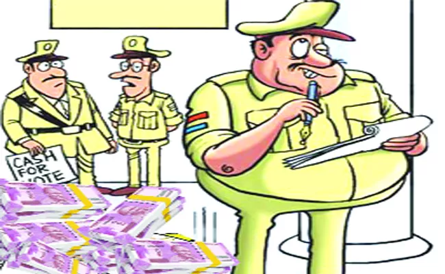 Police Enjoying Corrupt Money From Tdp Leaders - Sakshi