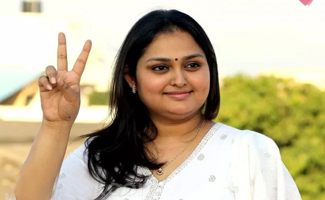 Actress Vindhya Ready For Election Campaign in Tamil nadu - Sakshi