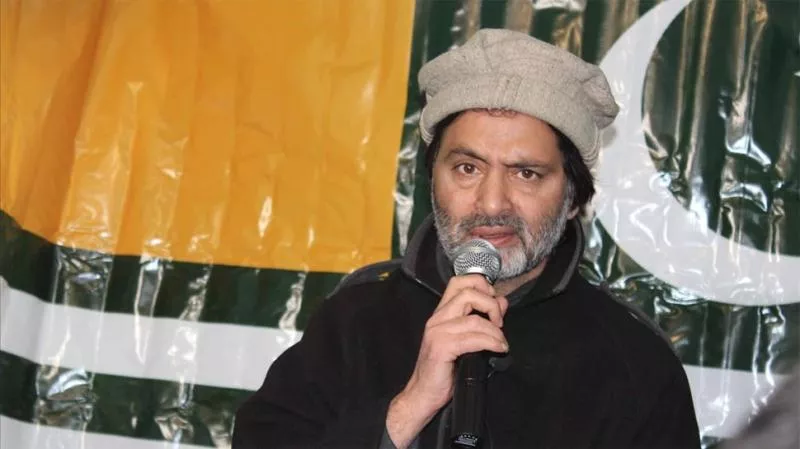 JKLF Chief Yasin Malik Brought To Tihar Jail - Sakshi