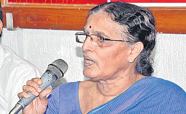 Varavara Rao Wife Writes Open Letter To CM KCR - Sakshi