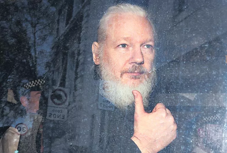 Wikileaks co-founder Julian Assange arrested in London - Sakshi