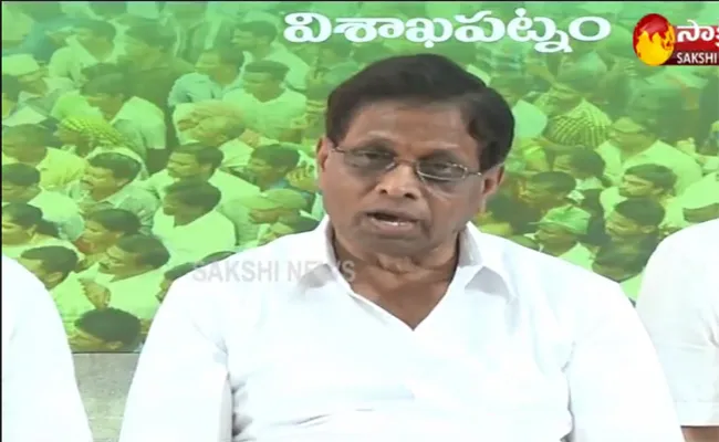 Ysrcp Leader Dadi Veerabhadra Rao Slams Tdp Leaders - Sakshi