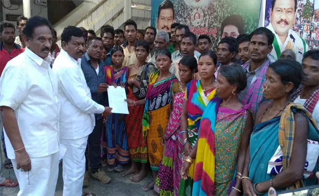 Conduct Re Polling On Saluru Demand For Girijana People - Sakshi