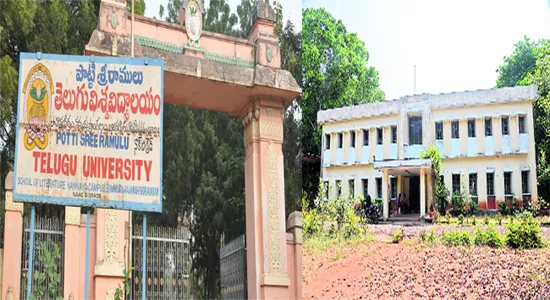 No Development For Potti Sriramulu  School Of Literature In Rajamahendravaram  - Sakshi