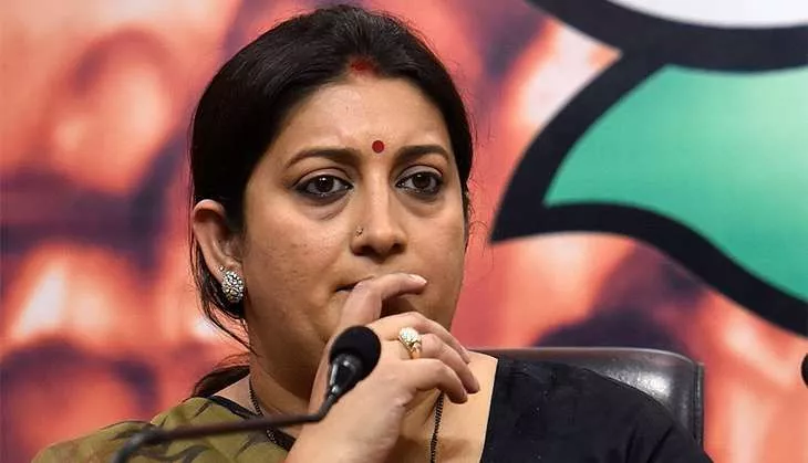 Congress Digs Smriti Irani Degree Qualification - Sakshi